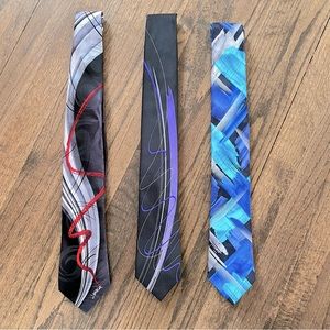 J. Garcia set of 3 ties